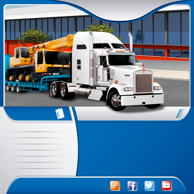  Fletes en camión especializado lowboy